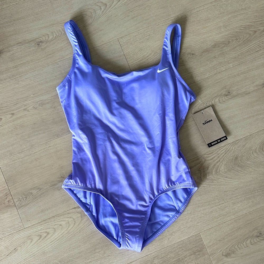 NWT Nike Lavender One-Piece Swimsuit